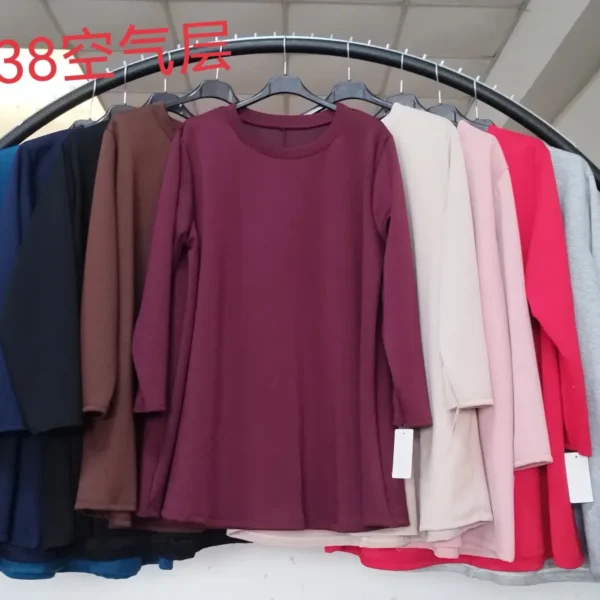 Women's Perfect Long Sleeve Crew Neck T-Shirt F238