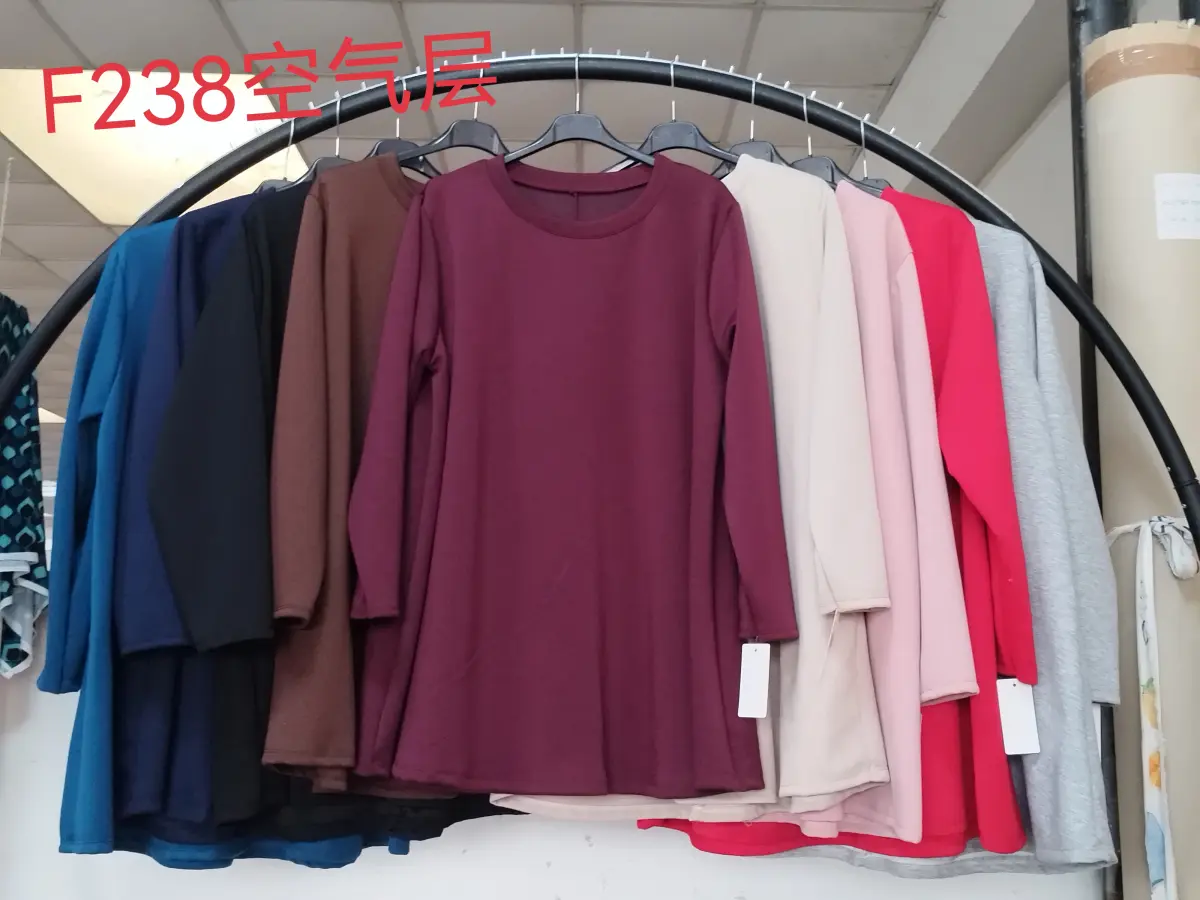 Women's Perfect Long Sleeve Crew Neck T-Shirt F238