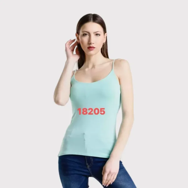 Women's Solid Seamless Hip Camisole 18205